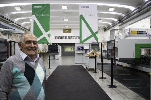 Biesse festeggia gli 80 anni di Giancarlo Selci