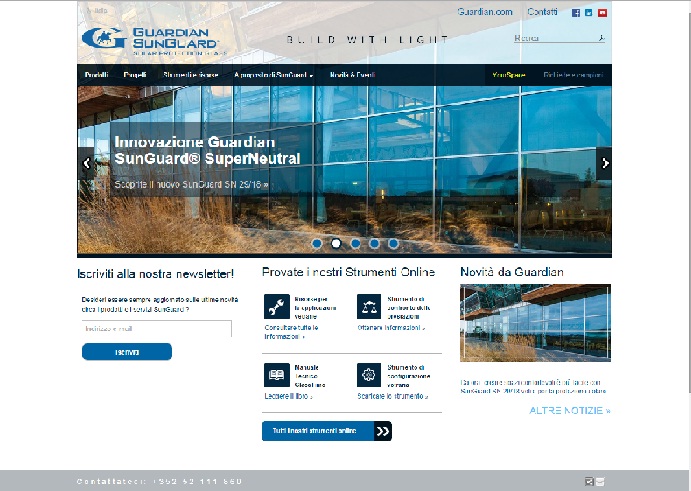 Guardian/Online il nuovo sito