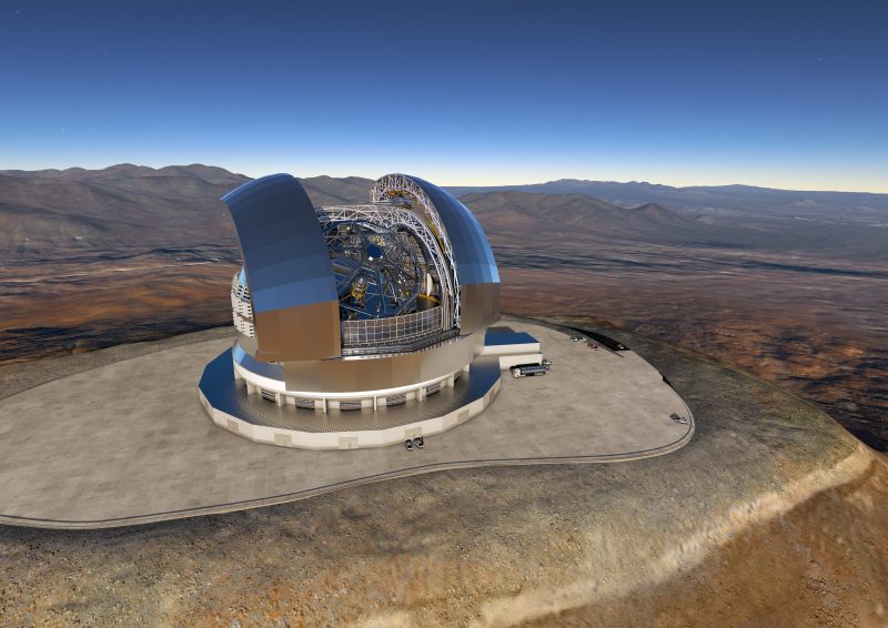 AGC firma il vetro del telescopio più grande al mondo