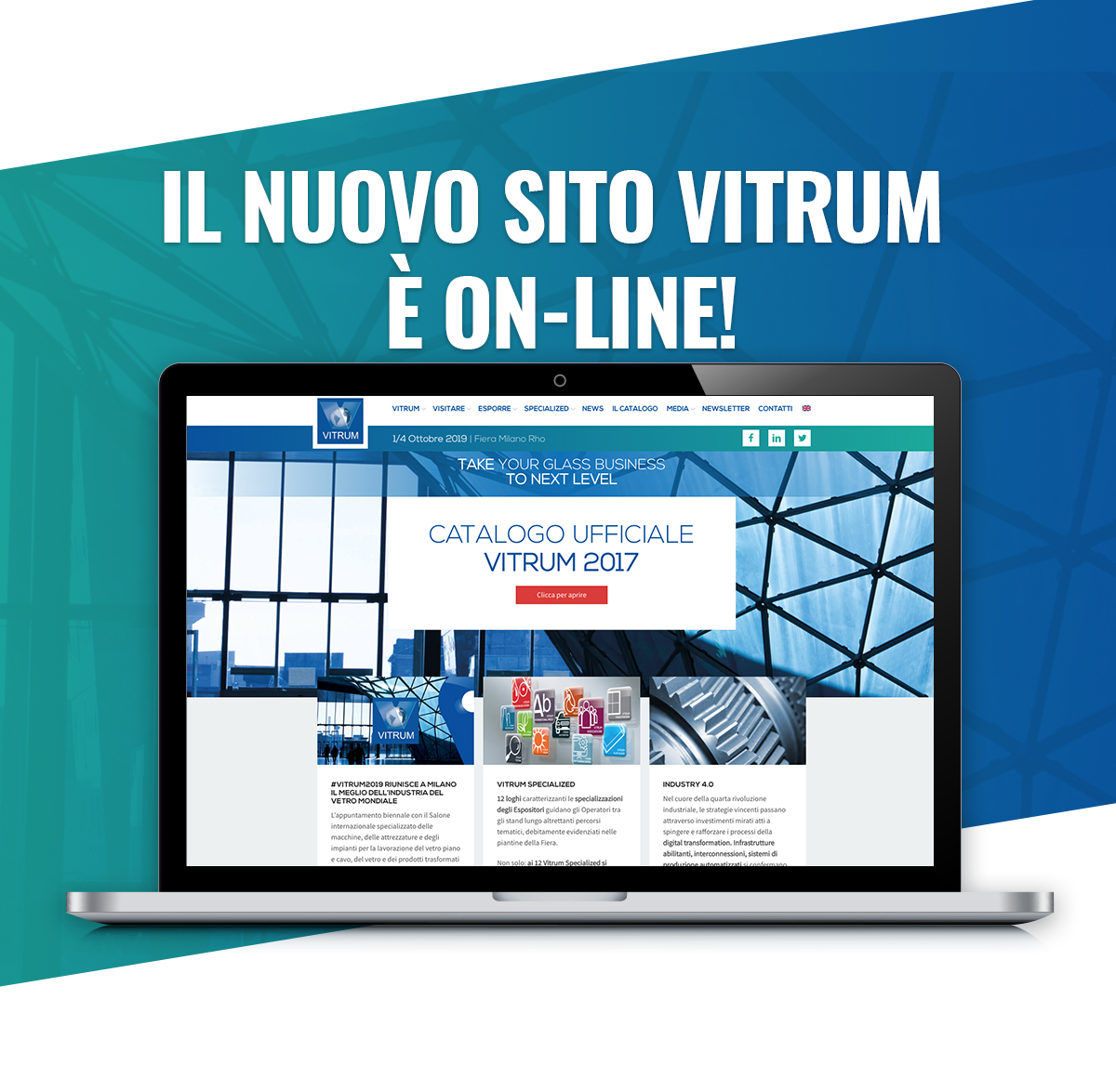 vitrummilano.it online il nuovo sito Letsglass