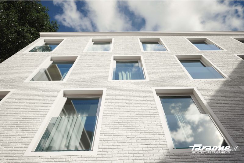 Giulietta: il balcone alla francese in vetro di Faraone